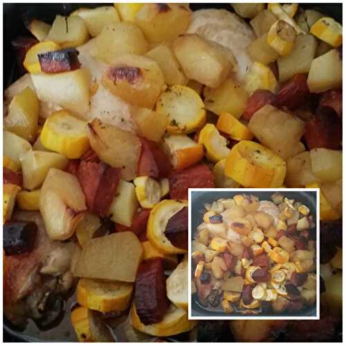 Poulet au chorizo