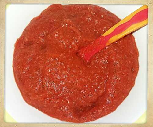 Purée betterave tomate potiron