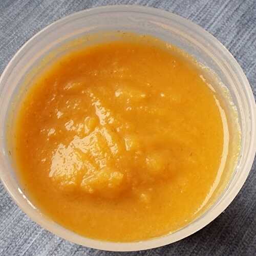 Purée de fenouil carottes