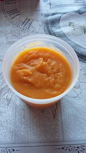 Purée fenouil carottes