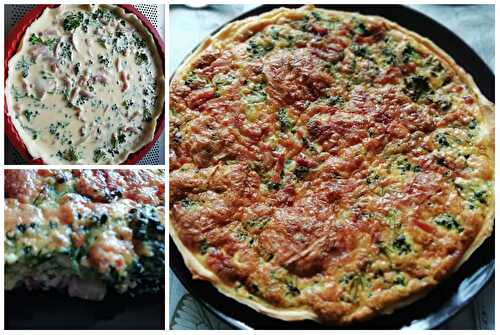 Quiche aux brocolis