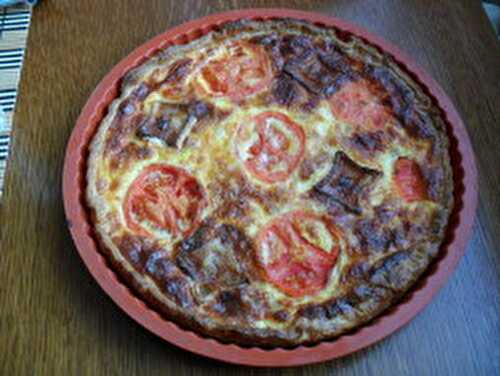 Quiche tomates chèvre