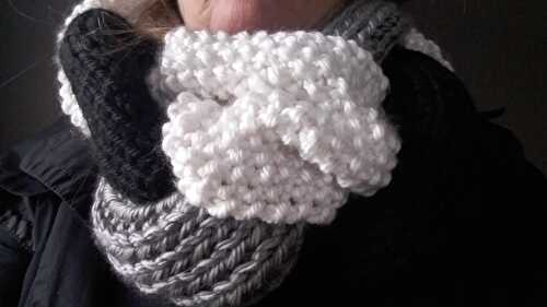 Snood tressé