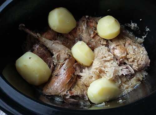 Choucroute au canard