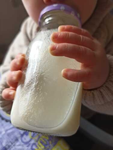 Smoothie lait maternel poire