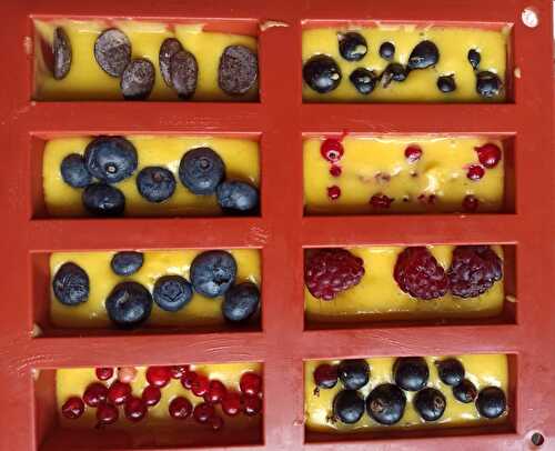 Mini cake moelleux aux fruits