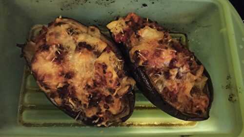 Aubergines farcies