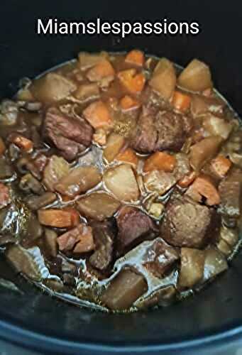 Sauté de veau aux légumes d’automne