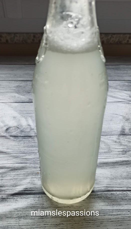 Kéfir ananas menthe