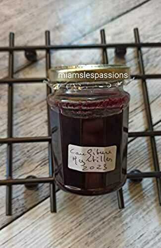 Confiture de myrtilles