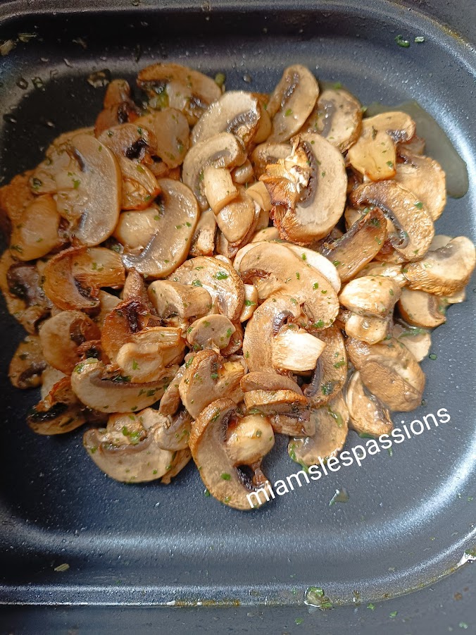 Champignons à l’Air Fryer