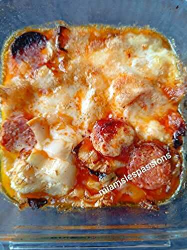 Endives au chorizo