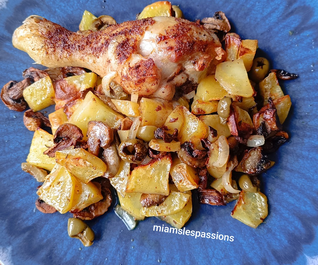 Poulet aux olives