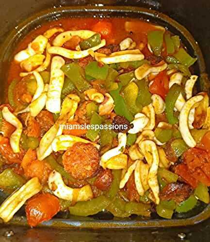 Calmars au chorizo
