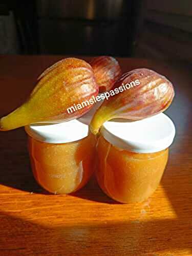 Compote pommes figues