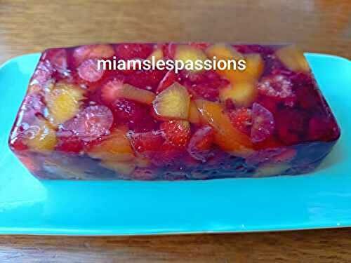 Terrine de fruits frais