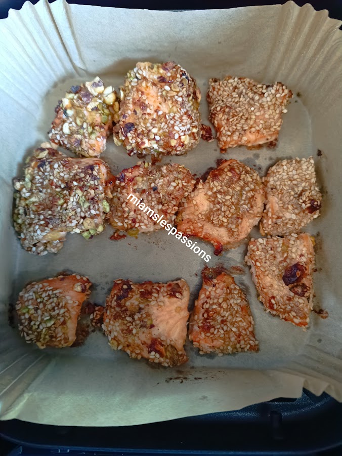 Saumon en croûte de pistache