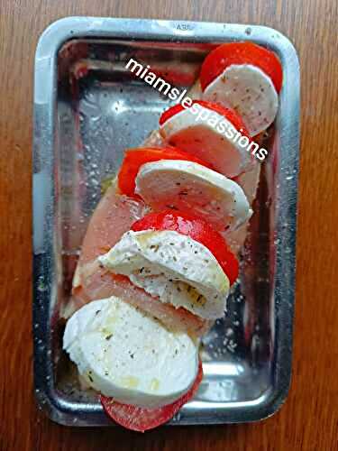 Filet de dinde mozzarella