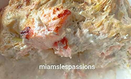 Gnocchis poireaux saumon