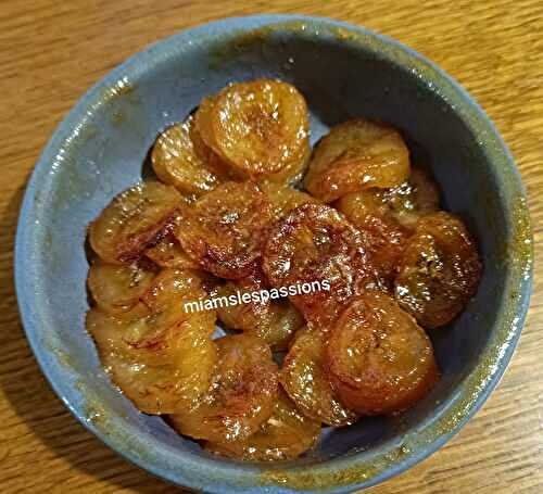 Banane au miel