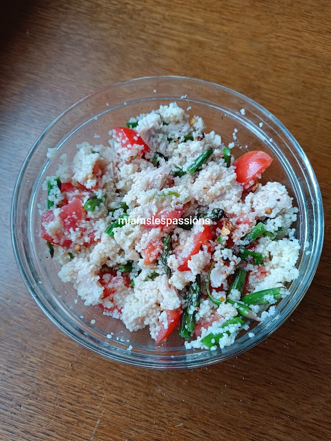 Salade d’asperges vertes