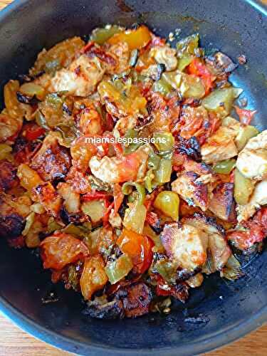Poulet au paprika