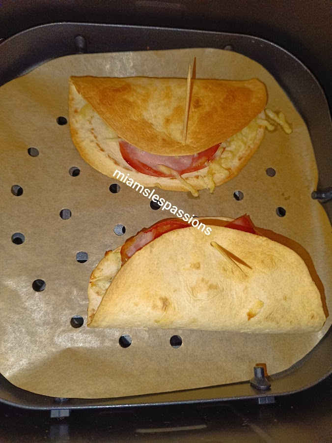 Croque tortilla minute