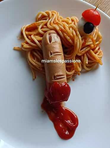 Menu Halloween