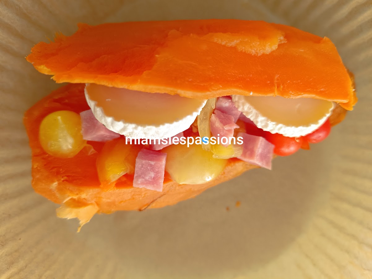 Patate douce farcie