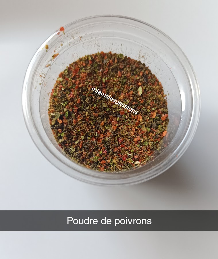 Poudre de poivrons