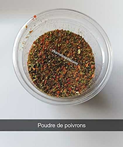 Poudre de poivrons