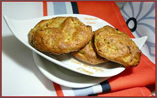 Biscuits de Courgettes aux Deux Fromages