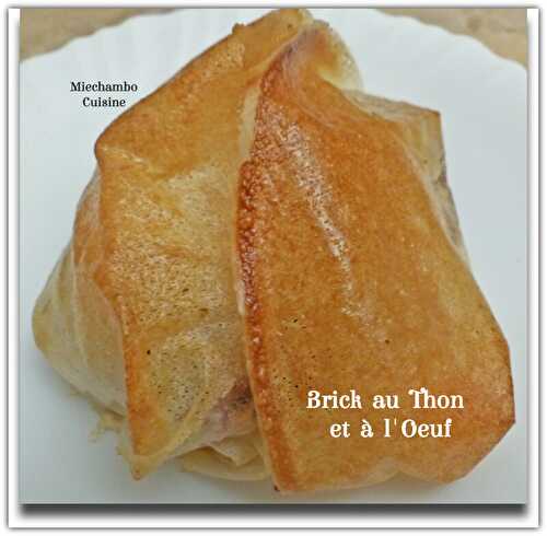 Bricks à l’œuf et au thon - MIECHAMBO CUISINE