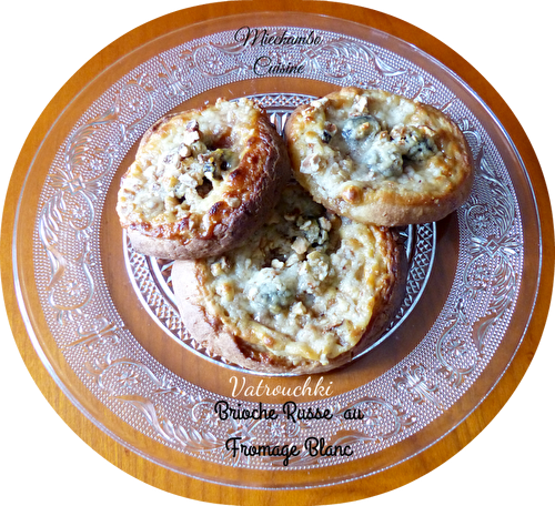 Brioches russes au fromage – Vatrouchki -