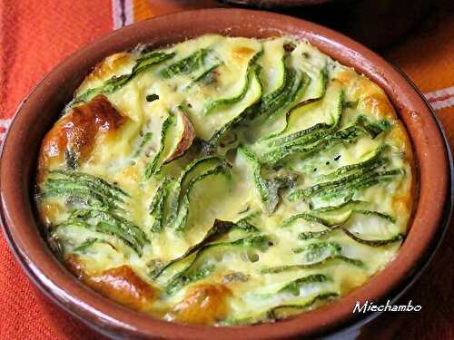 CLAFOUTIS DE COURGETTES