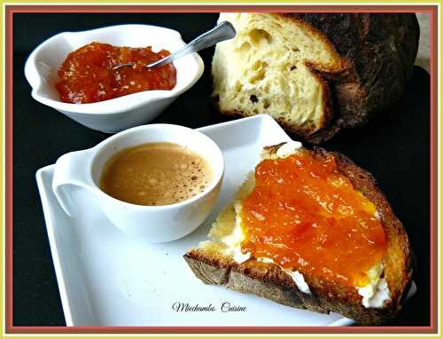 Confiture de Potimarron aux Oranges Sanguines, une balade presque printanière