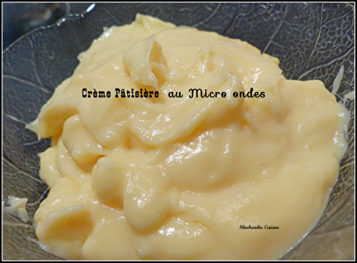 Crème pâtissière au micro-ondes