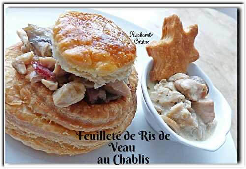 Feuilletés de ris de veau au chablis