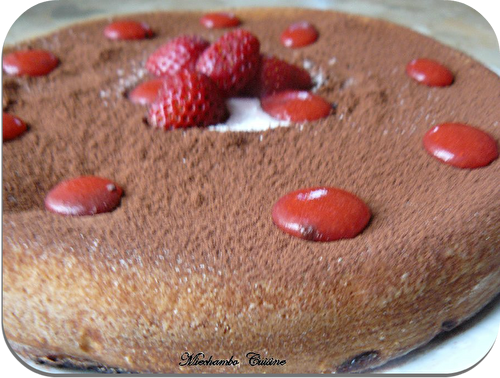 Gâteau aux Fraises ..... Tout Simple !