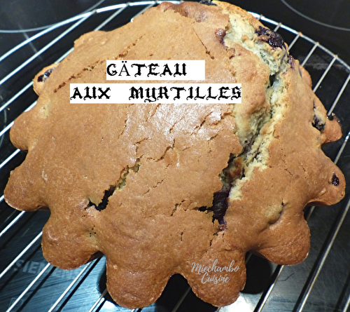 Gâteau aux myrtilles