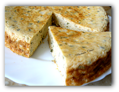 Gâteau de Chou-Fleur aux Fromages