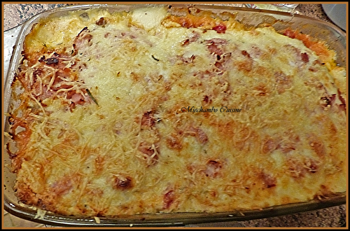 Gratin de chou à la sarriette