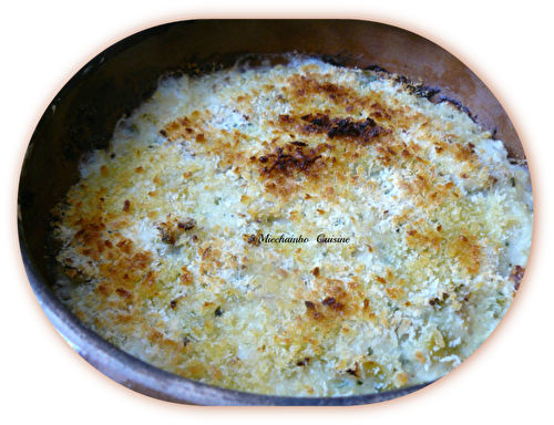 Gratin de Morue aux Poireaux