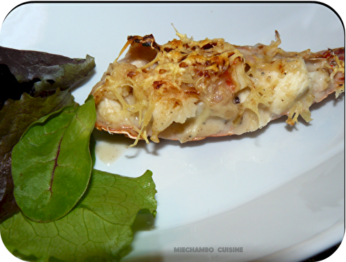 Langouste Gratinée et Champs de Tulipes