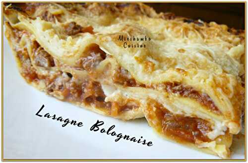 Lasagne à la Bolognaise