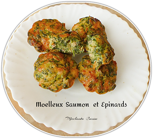 Moelleux au saumon et épinards