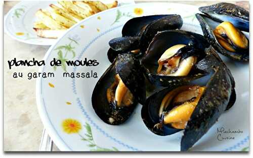 Moules au Garam Massala à la Plancha