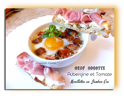 OEUFS COCOTTE à l’Aubergine et Tomate