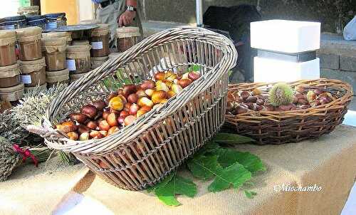 On s'est castagné, on a pris des marrons ........à Collobrières