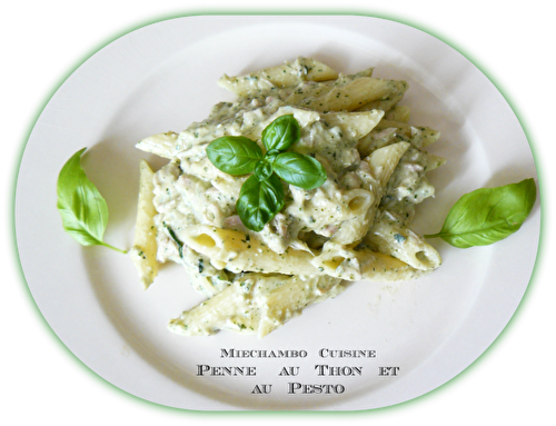 Penne au Thon et au Pesto